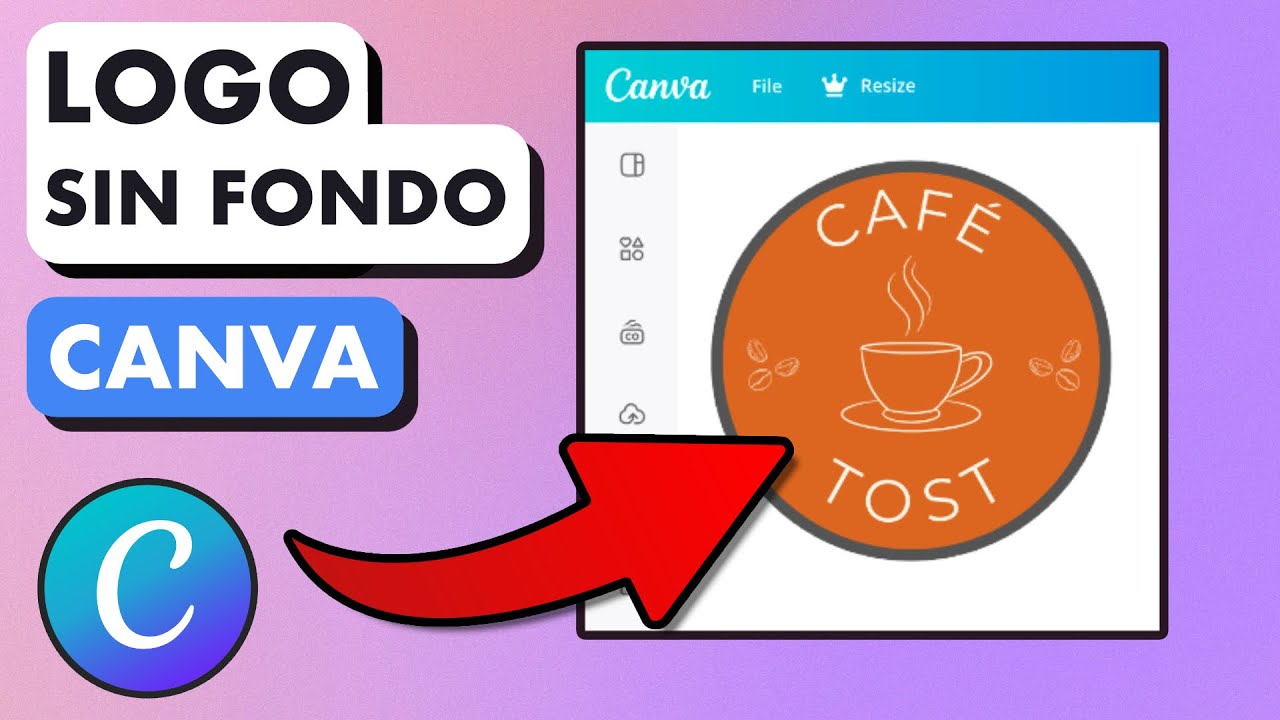 C&oacute;mo hacer un LOGO TRANSPARENTE y SIN FONDO en CANVA 🖼️