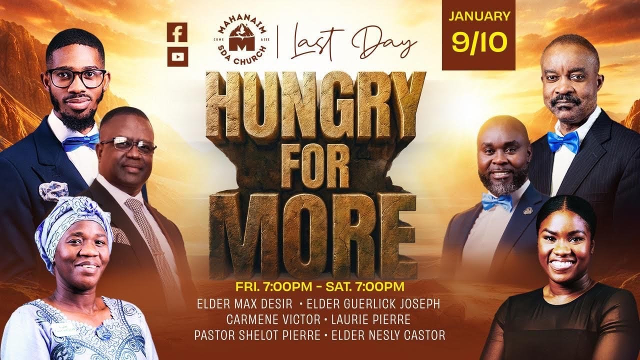 7 pou 7 Hungry For More Service | 1.10.26 | MHSDA Live Stream