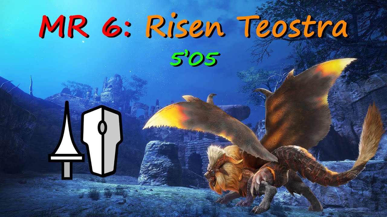 MHR Sunbreak: Risen Teostra Lance 5'05