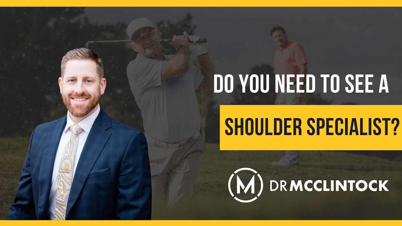 Shoulder Specialist vs.  General Orthopedic Surgeon - Which One Do You Need?