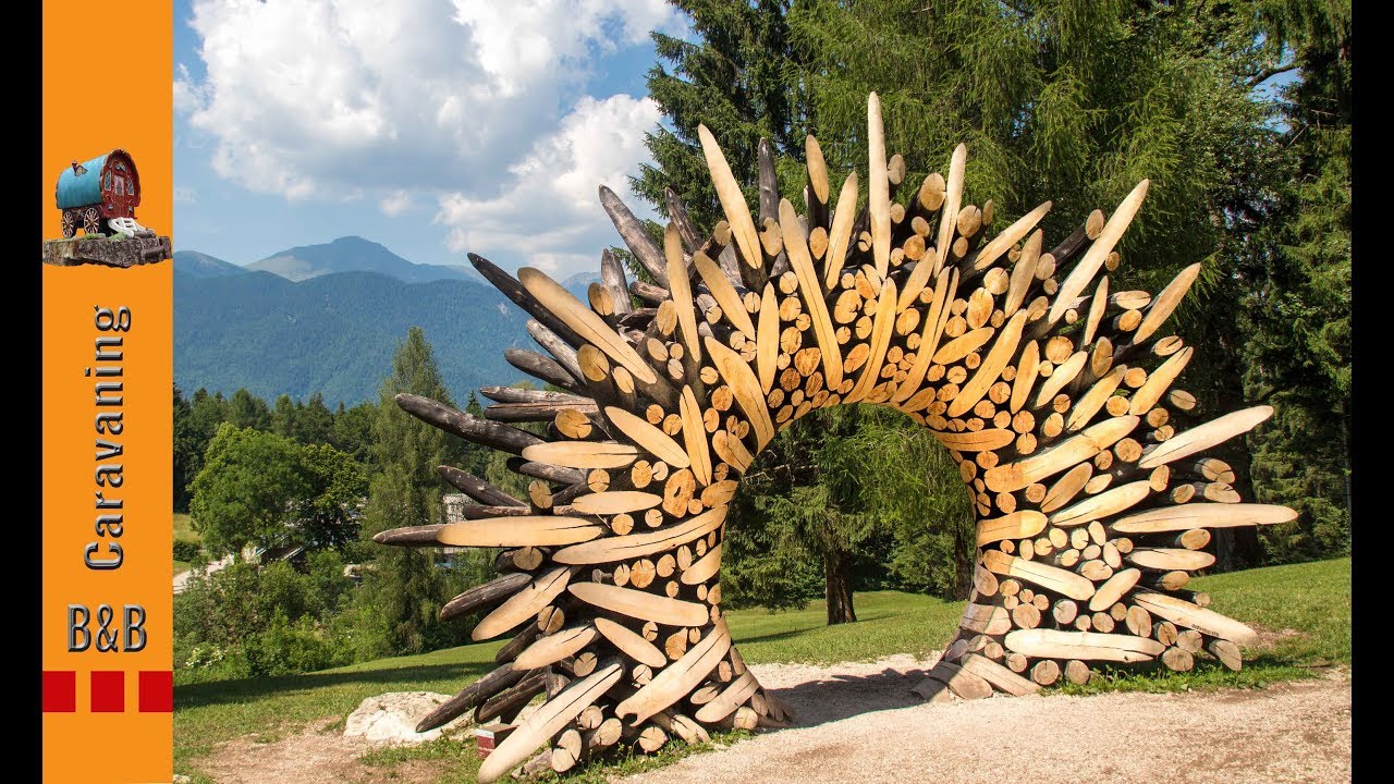 Campingurlaub in Italien/ Trentino/Camping Caldonazzosee// Arte Sella/ Castell Beseno