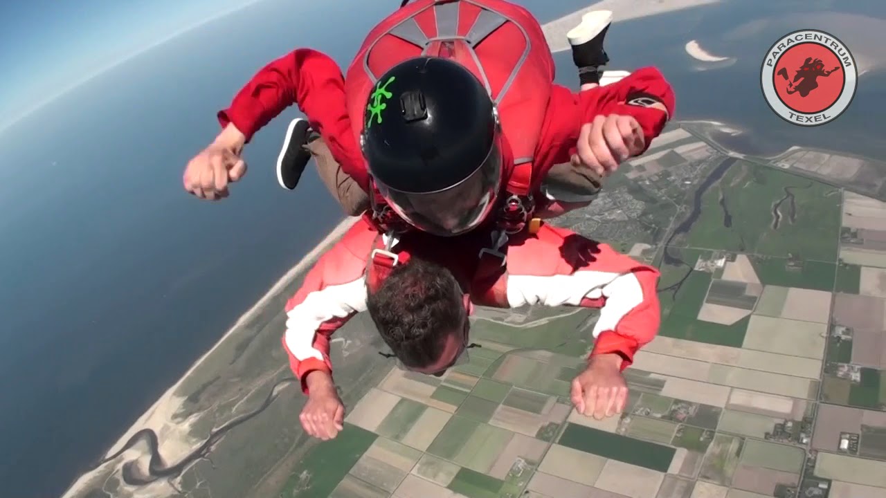 Paracentrum Texel 1e tandemsprong 08-05-2018