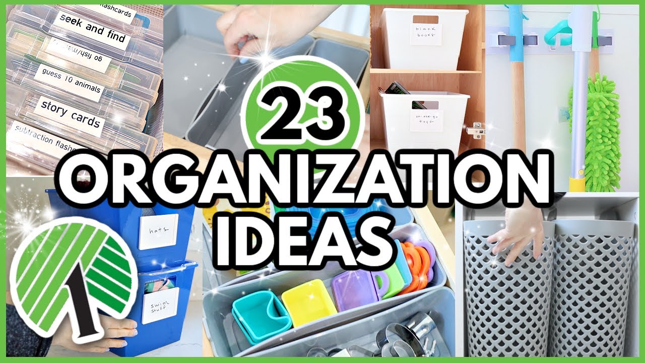 ✨ALL NEW IDEAS ✨ Organizing My Entire House From the Dollar Tree