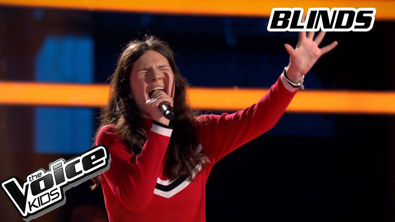 Angelina sings (Yesterday) by The Beatles | Blind Auditions | The Voice Kids 2025