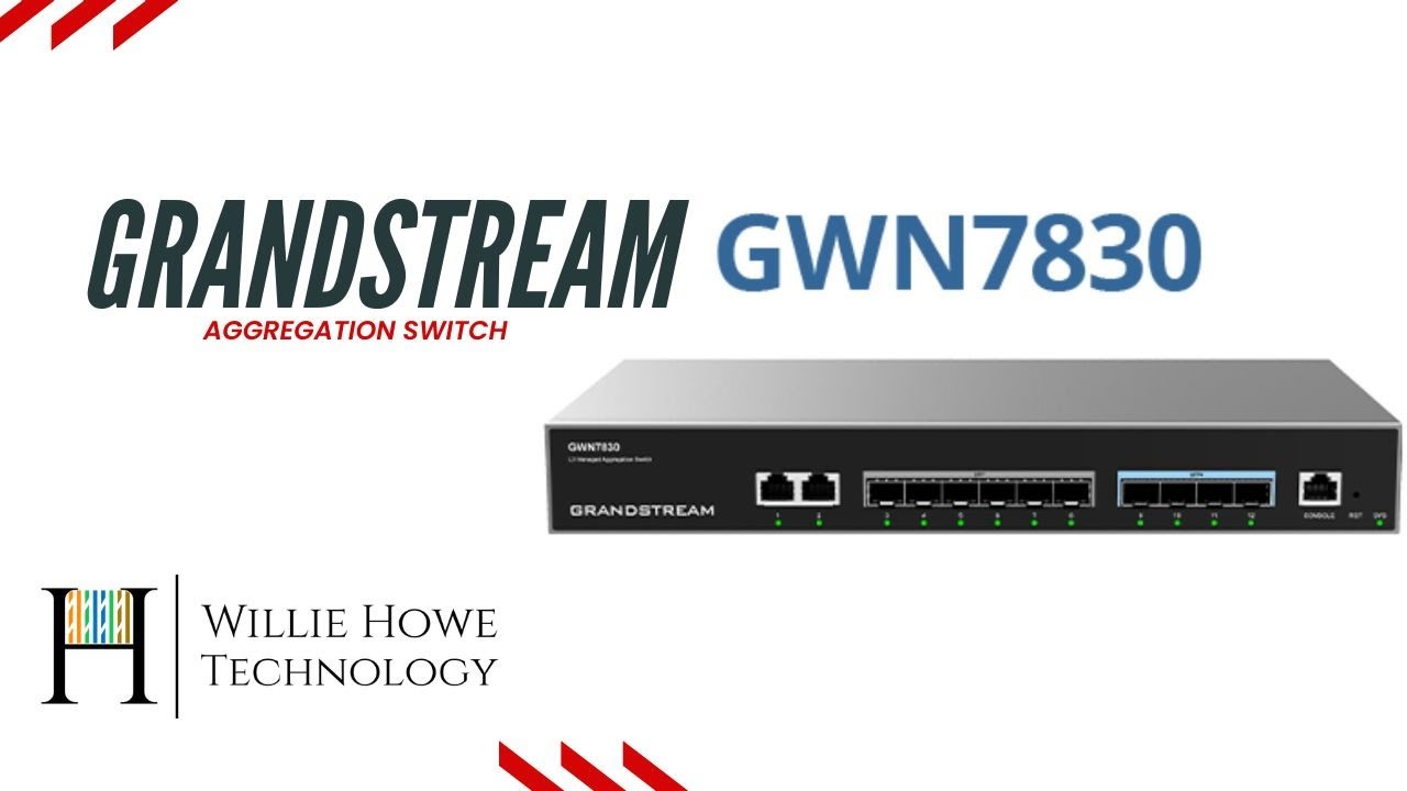 12 Port Aggregation Switch - GWN7830