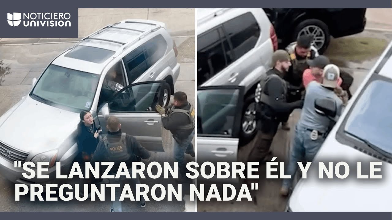 Padre hispano es detenido por agentes federales frente a su hija: 