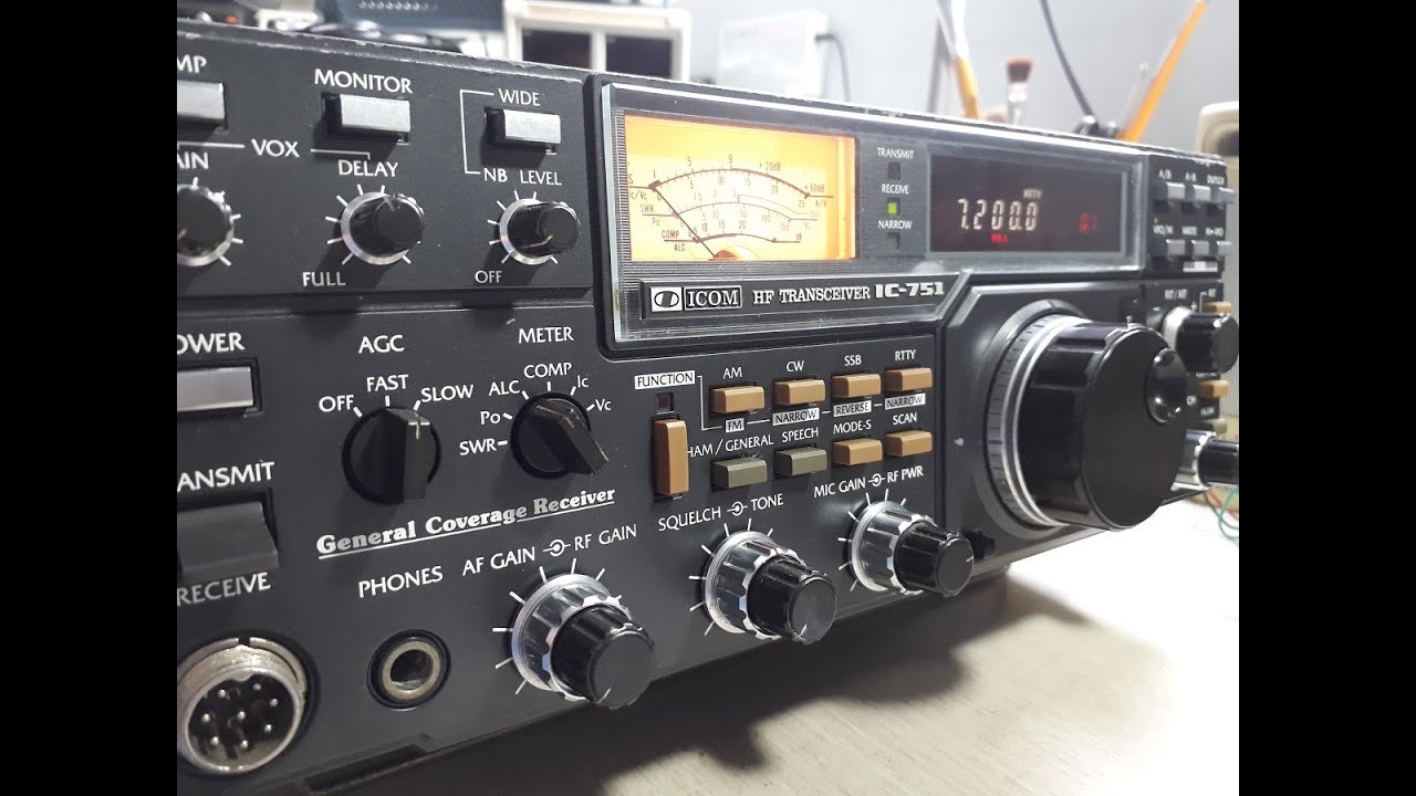 Icom IC 751 revisao