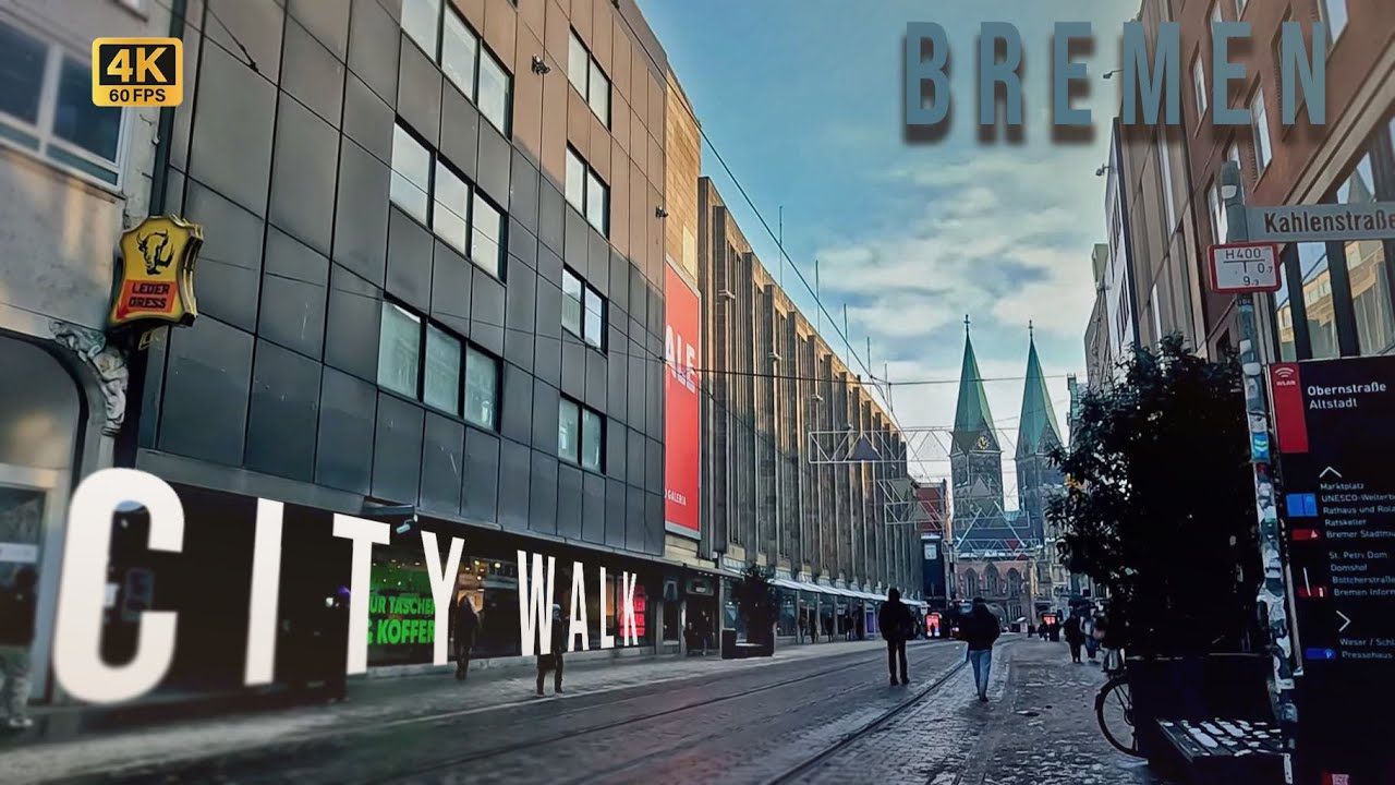 WINTER IN BREMEN | CITYWALK | FEB 2026 | 4K