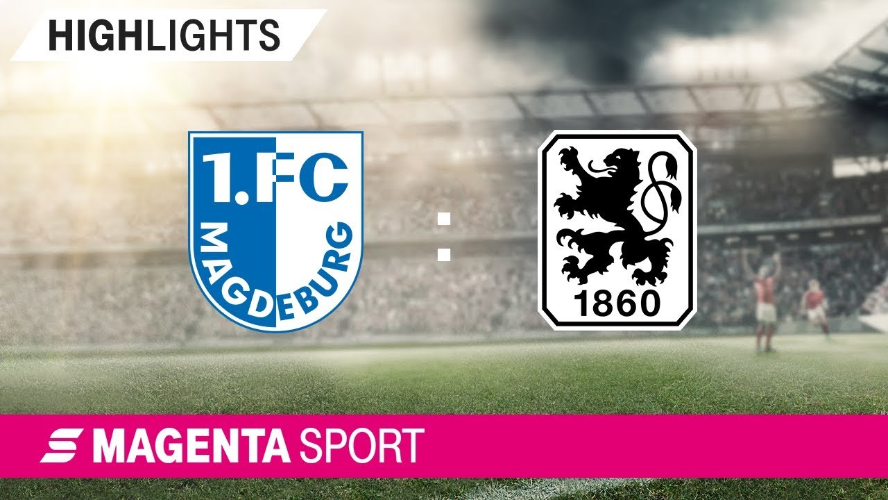 1. FC Magdeburg - 1860 München | Spieltag 6, 19/20 | MAGENTA SPORT