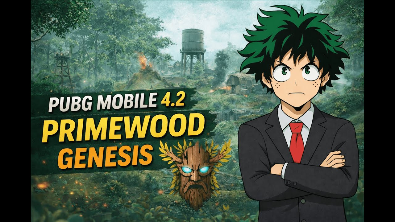 PUBG Mobile 4.2 Primewood Genesis Themed Mode.