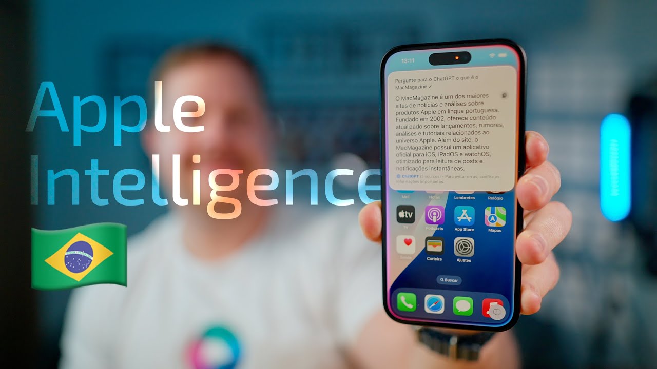 Finalmente temos a Apple Intelligence em português do Brasil!