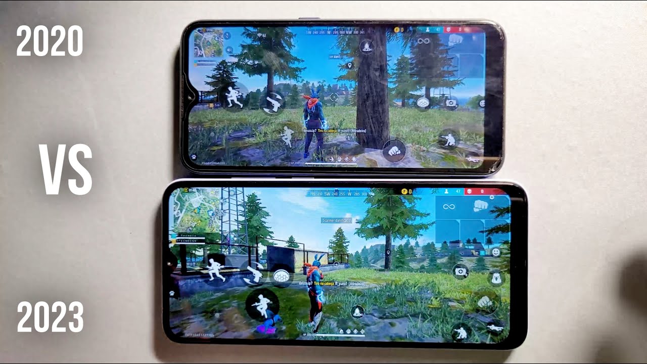 🌟A01 vs A04e Android 12 Free Fire 🌟