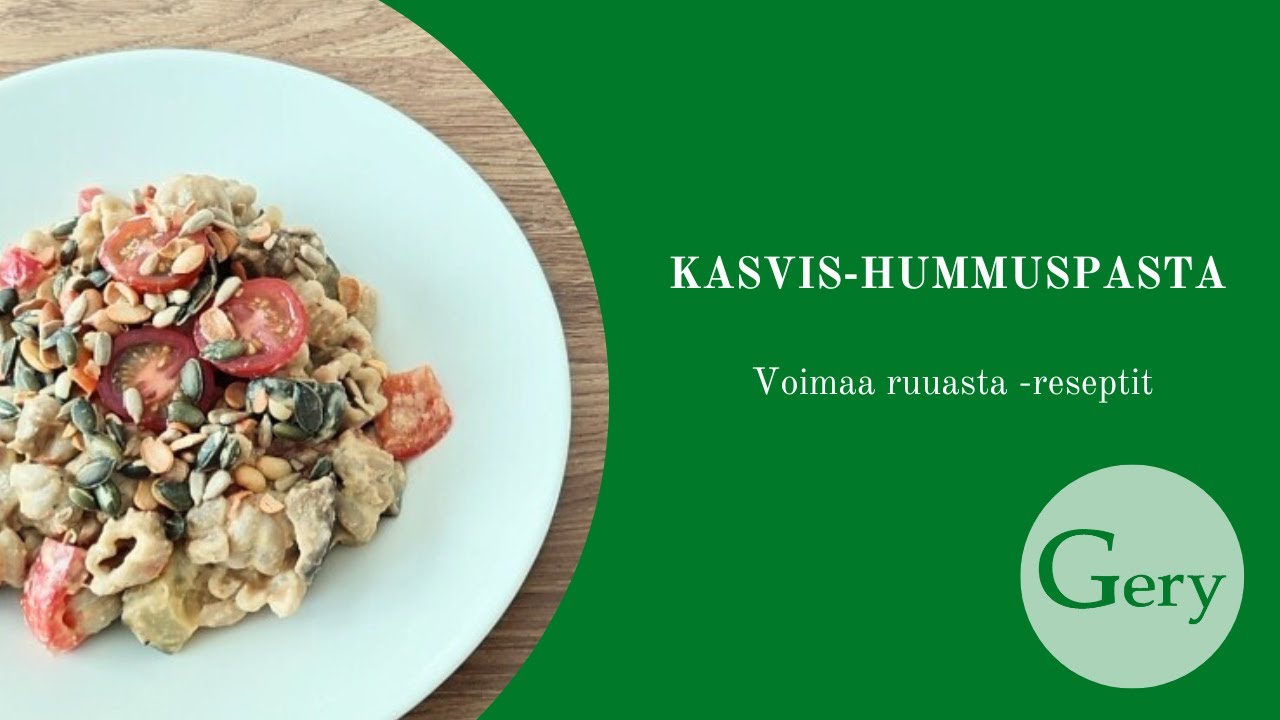 Hummus-kasvispasta