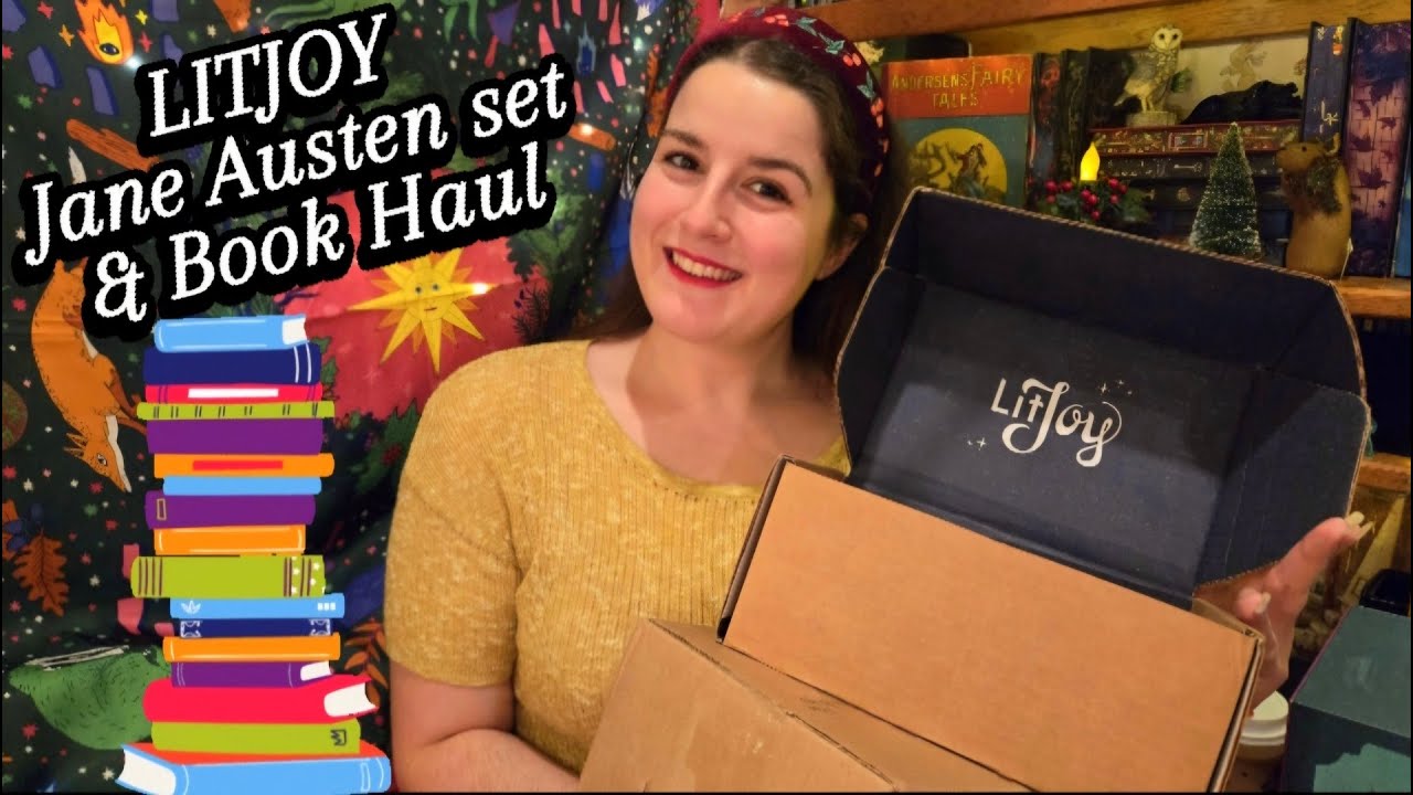Набор книг и комплект от Litjoy по произведениям Джейн Остин + купон на скидку 5 долларов и розыг...