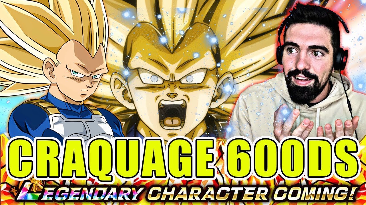 Le CRAQUAGE 600DS Sur Végéta SSJ3 Daima 