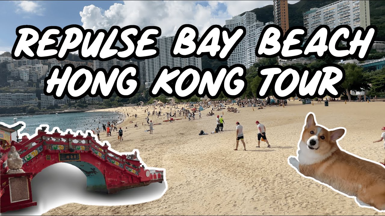4K Hong Kong Repulse Bay Beach Tour: Best Beach in HK?