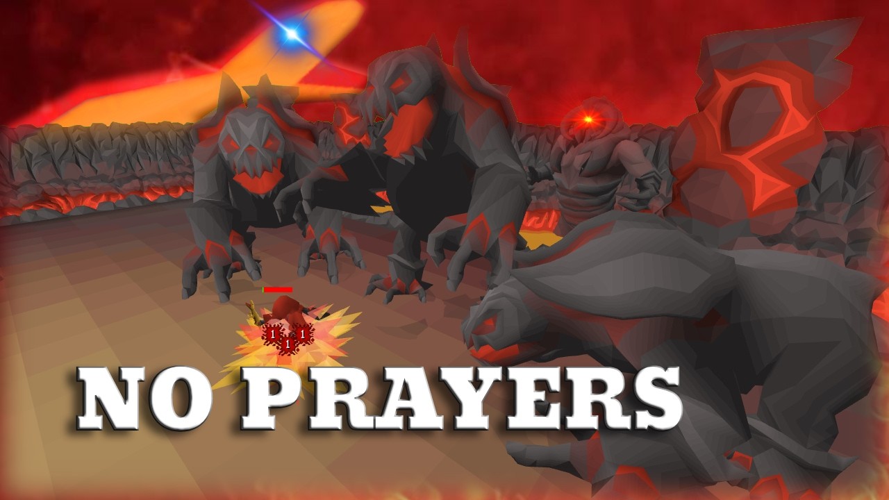 Inferno без защитных молитв: самое печально известное испытание в RuneScape