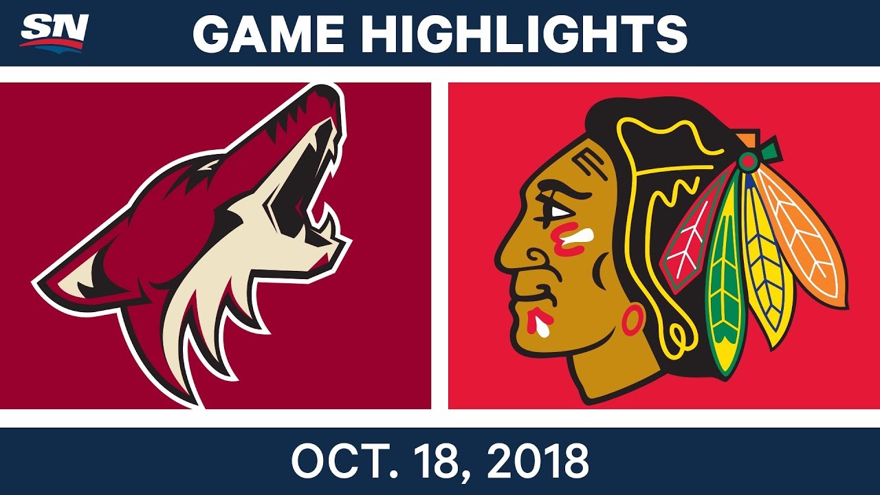 NHL Highlights | Coyotes vs. Blackhawks - Oct. 18, 2018