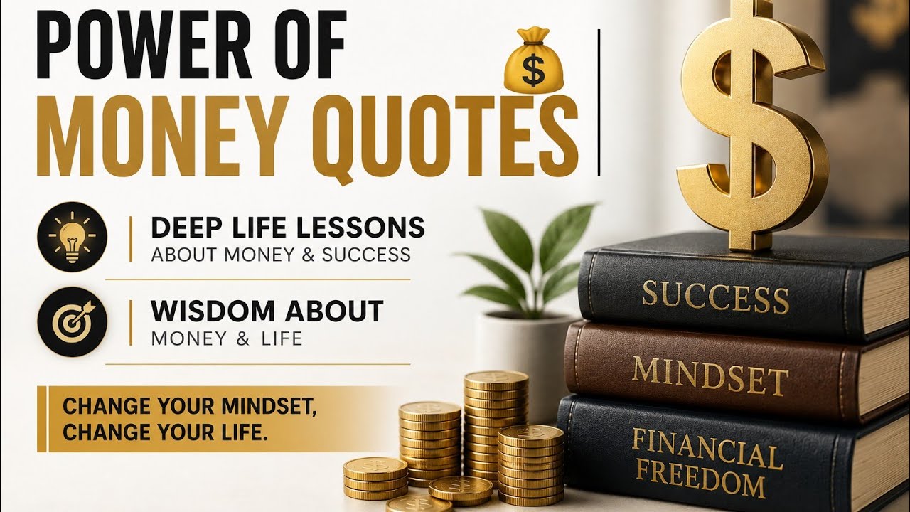 Best Money Quotes for Success and Rich Mindset 💸