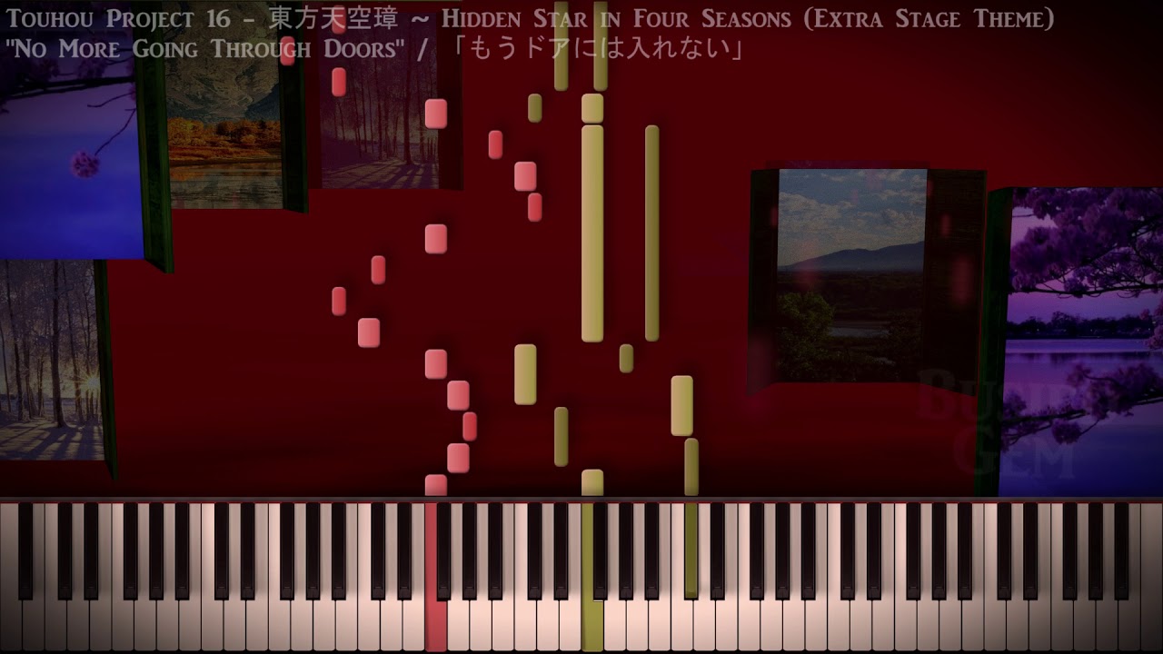 [Piano Cover] Touhou 16 - 