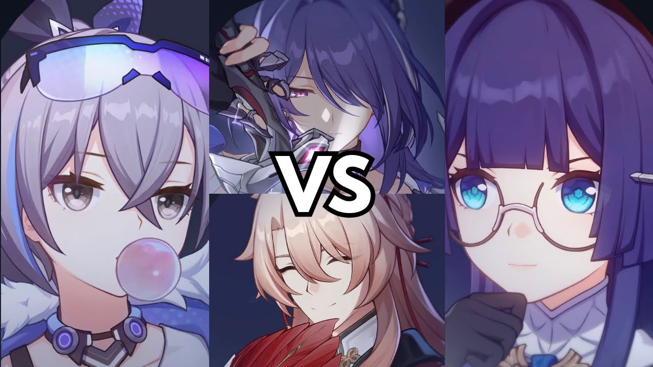 Silver Wolf vs Pela ft. Jiaoqiu | E0S0 Acheron Team Comparison | MoC 2.4