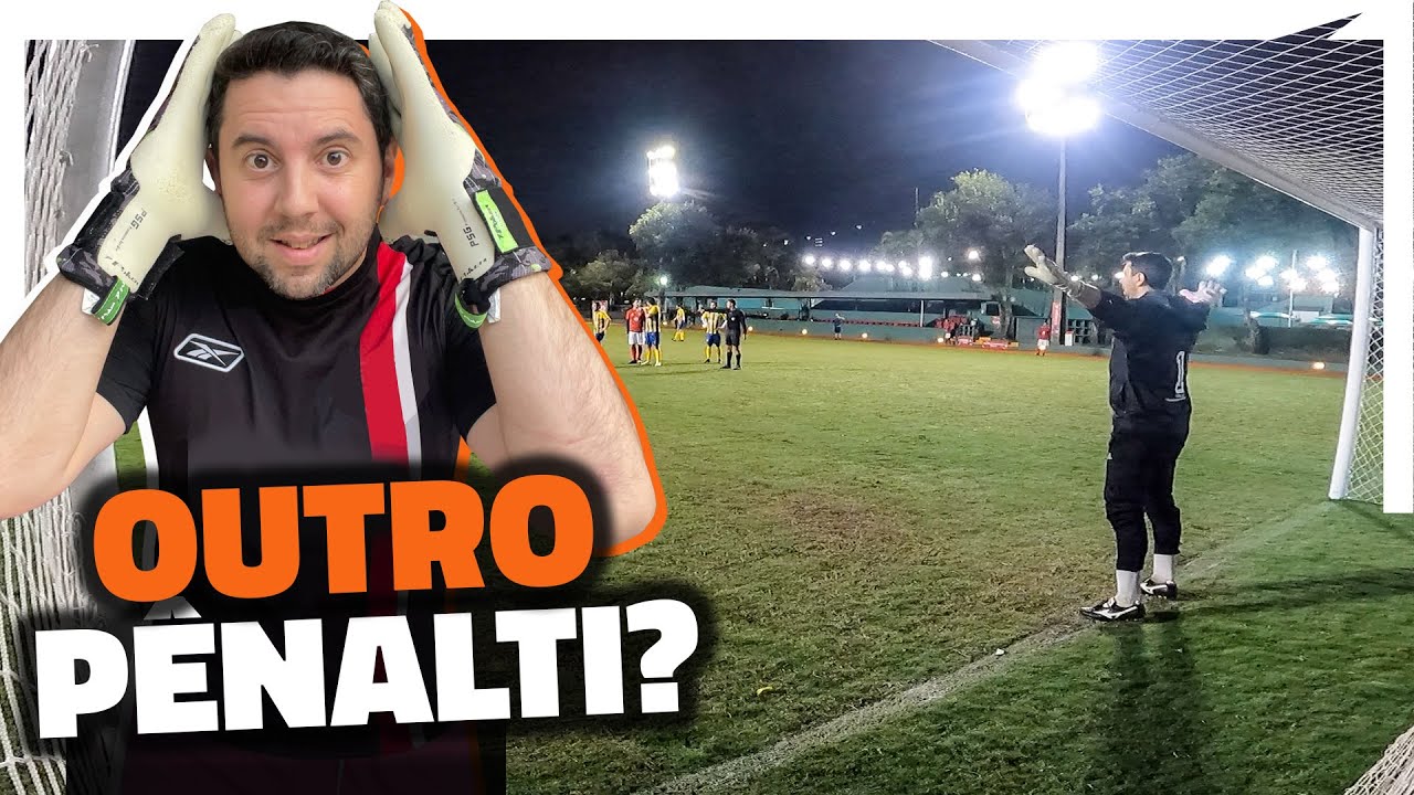 PEGUEI MUITO E AINDA DEFENDI PÊNALTI