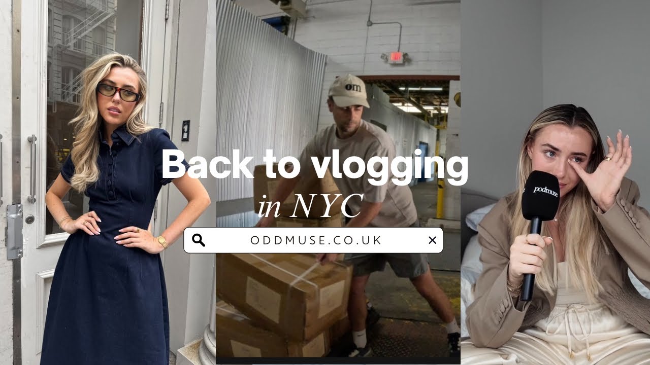 Back to vlogging in NYC | Weekly Founder Vlog