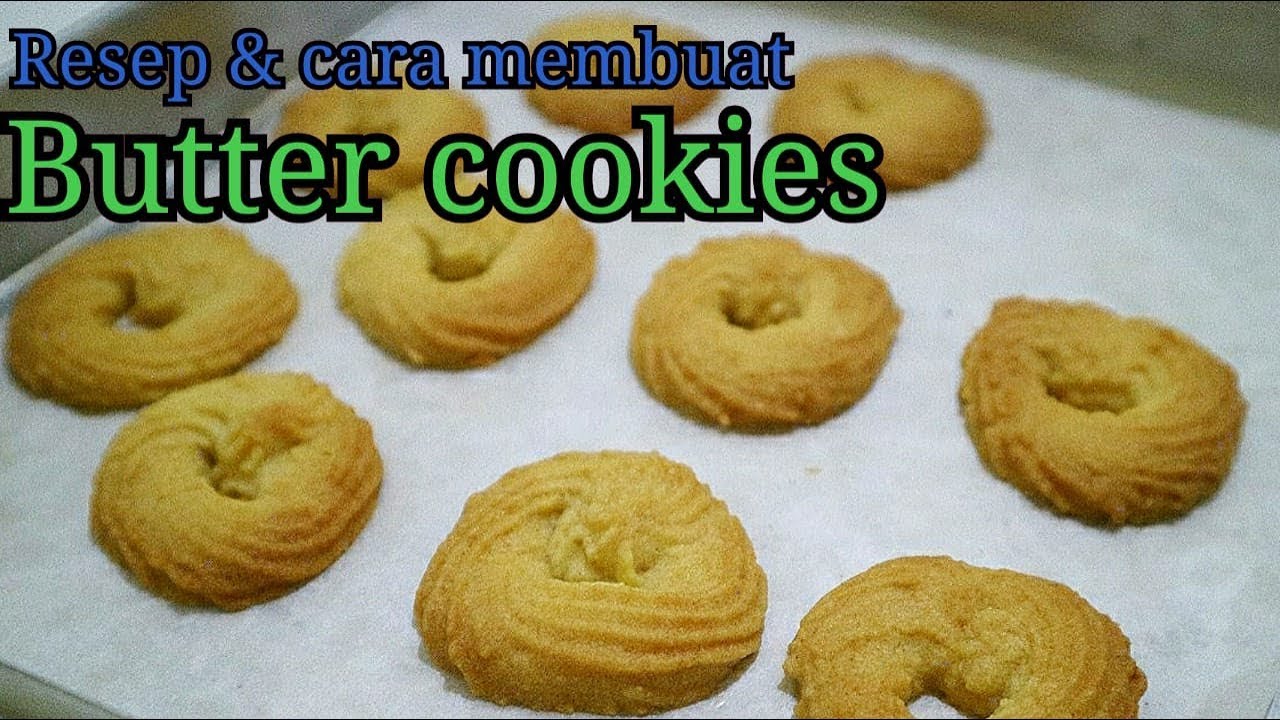 RESEP BUTTER COOKIES MONDE KW