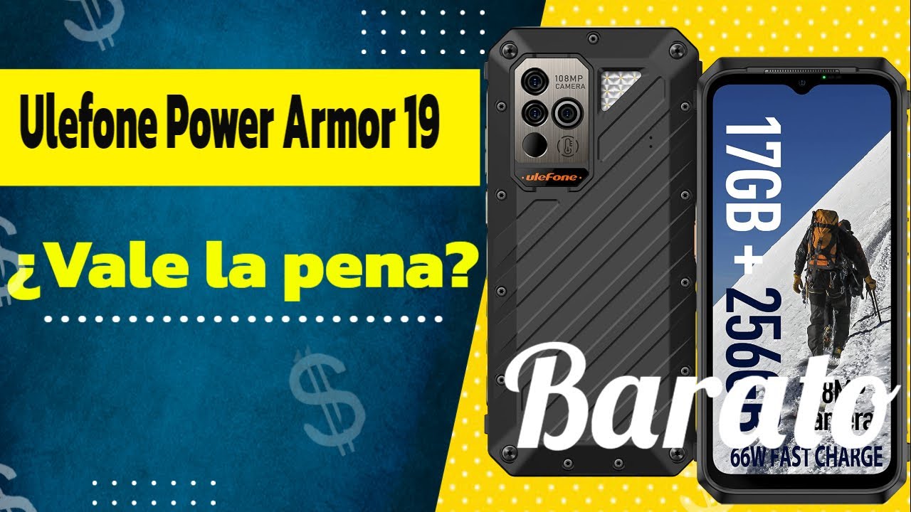 Ulefone Power Armor 19: El teléfono irrompible que aguanta todo lo que le eches.