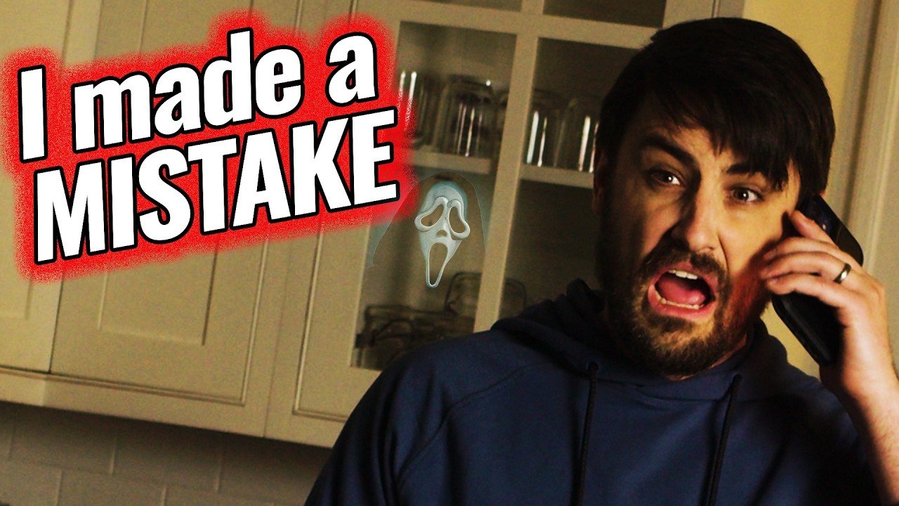 I explain all 6 Scream movies while stalking my cameraman and attempting to go viral