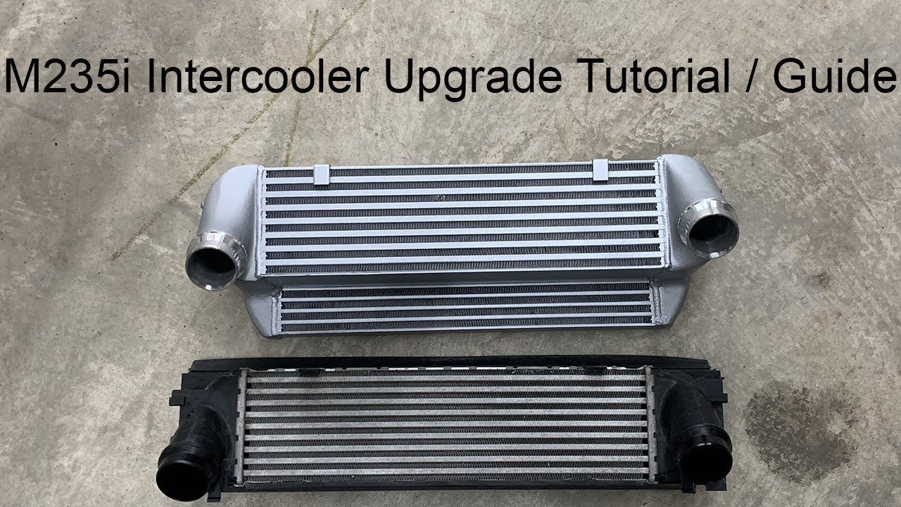 BMW M235i / N55 Intercooler Upgrade Tutorial / Tips