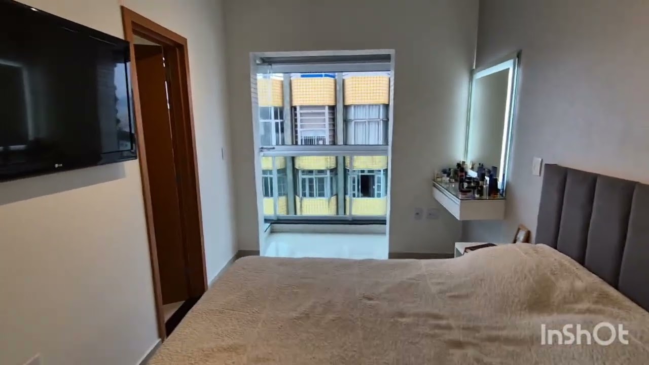 Apartamento para locação - mobiliado vista mar ! Prédio com lazer- Embaré- Santos 