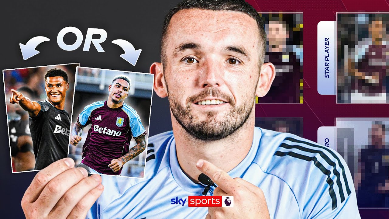 Watkins or Rogers? Who is Aston Villa’s SUPERSTAR? ⭐️ | John McGinn Sticker Book Challenge