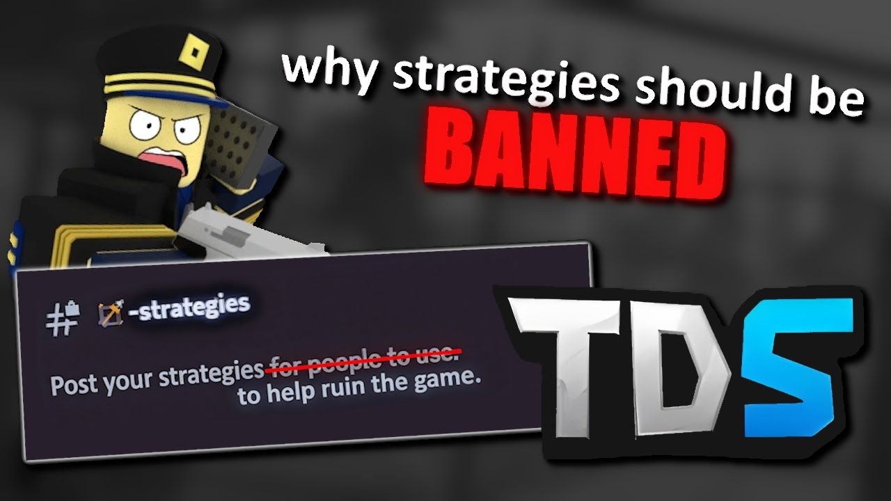 Strategy Documents Should Be BANNED In TDS... Here's Why | Tower Defense Simulator