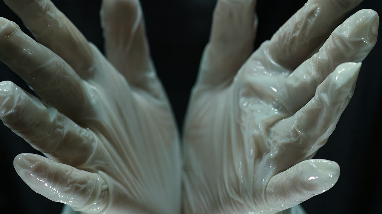 ASMR |💥💤 Ultra Tingly Latex Gloves for Deep Sleep | Slow & Satisfying Ear Massage | No Talking