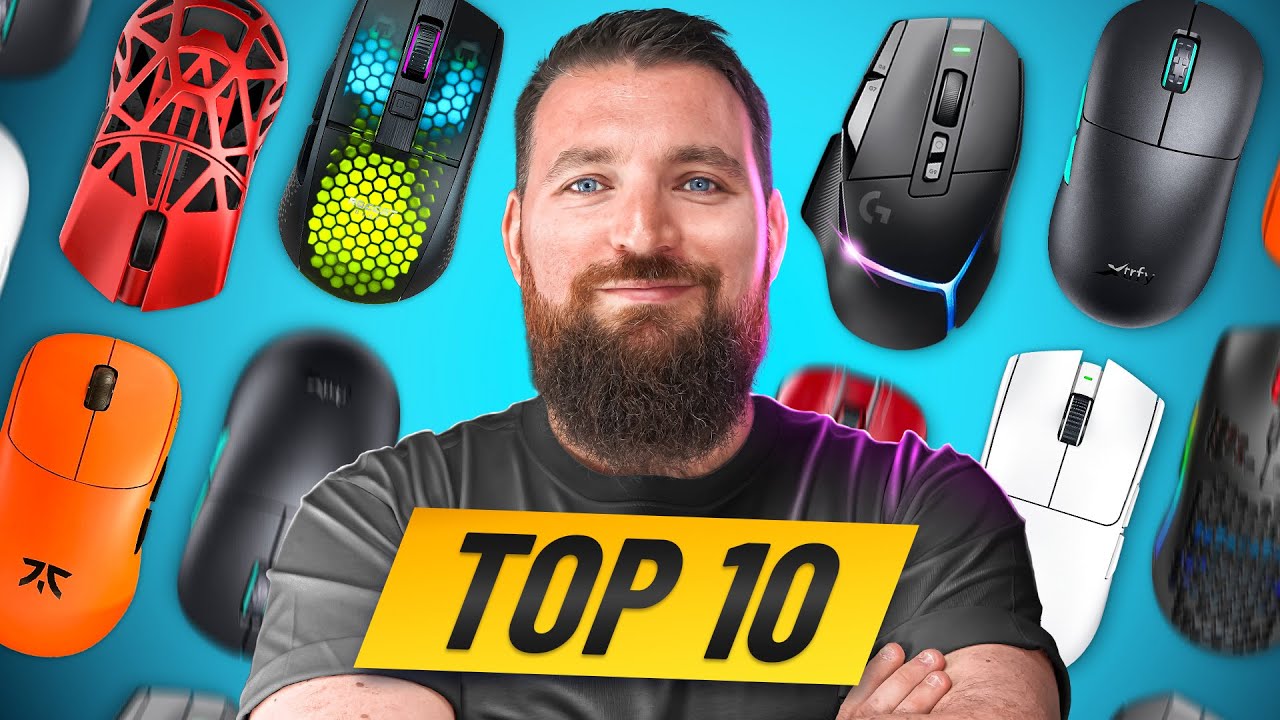 TOP 10 Meilleures SOURIS GAMER en 2025