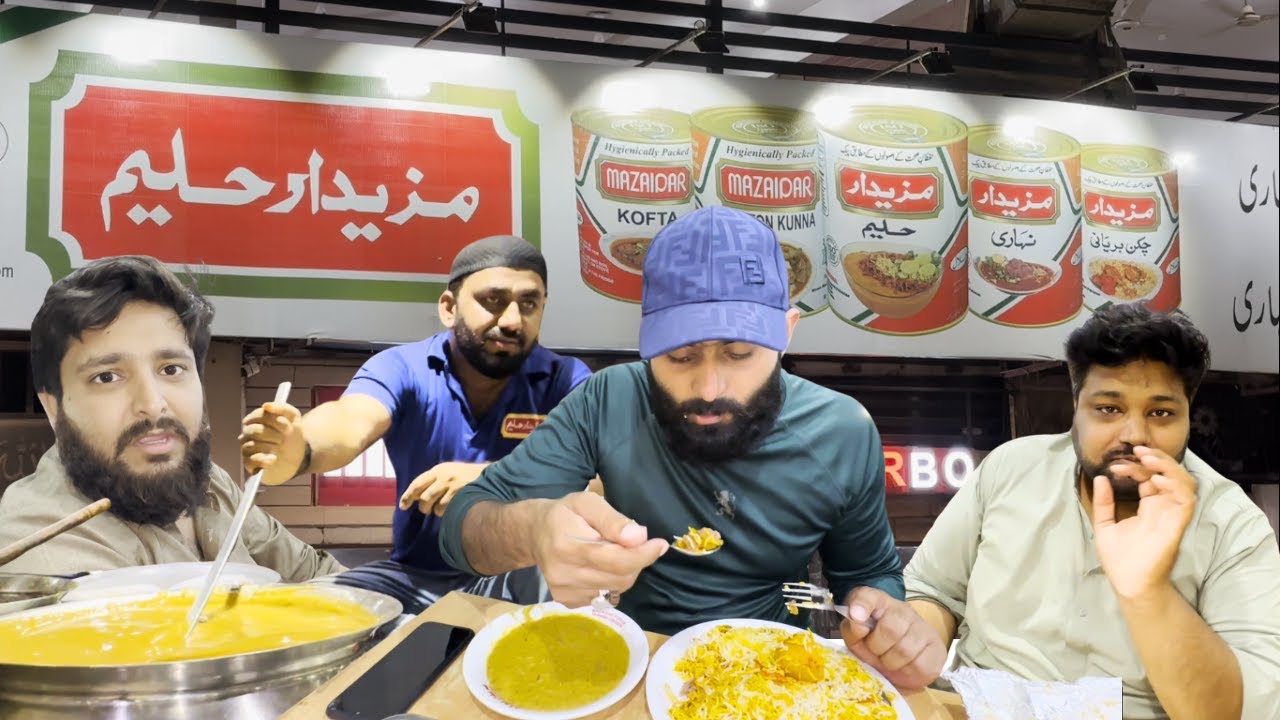 Mazaidar Haleem Review | Best BBQ in Karachi | Street Food Karachi