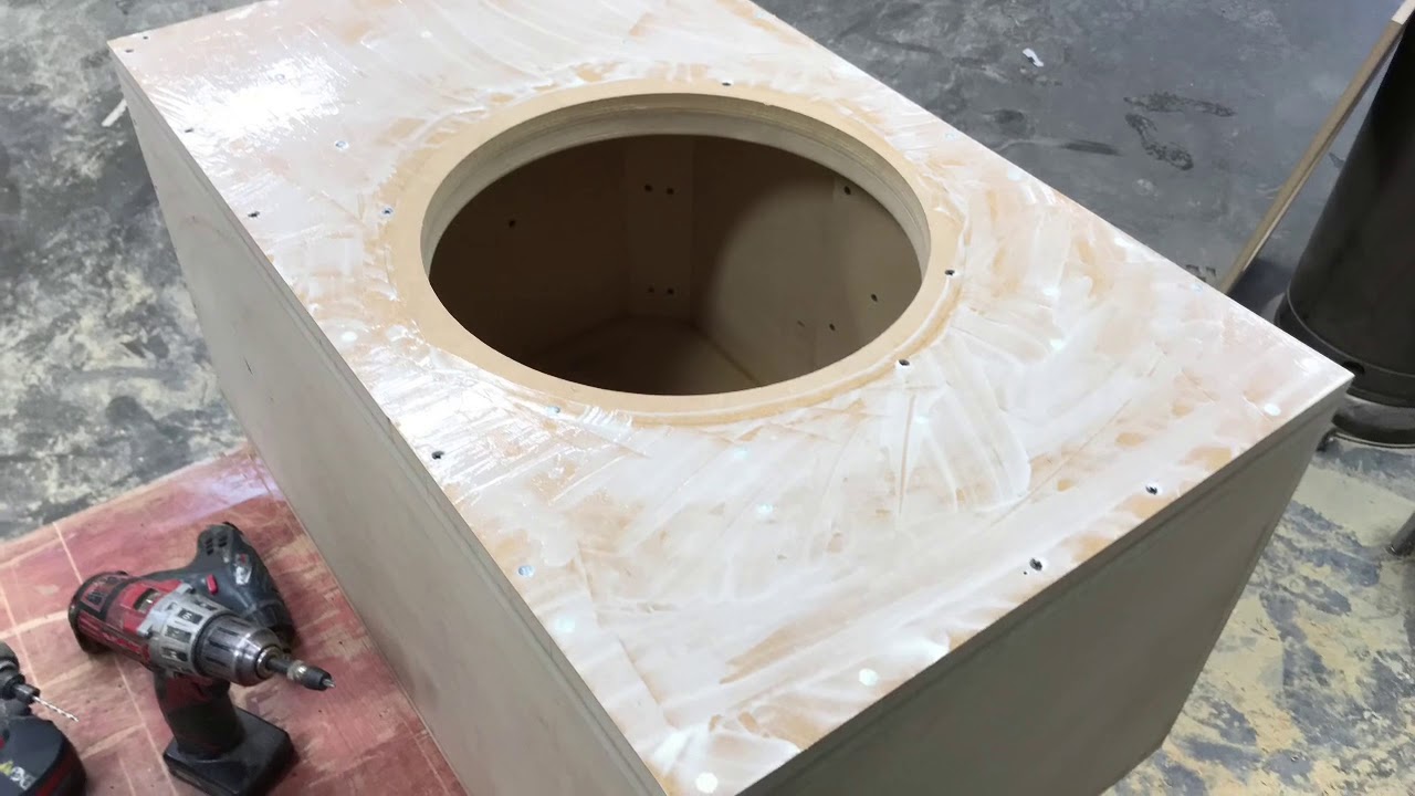 Ported Box Build for a single 15” Skar ZVX/D2