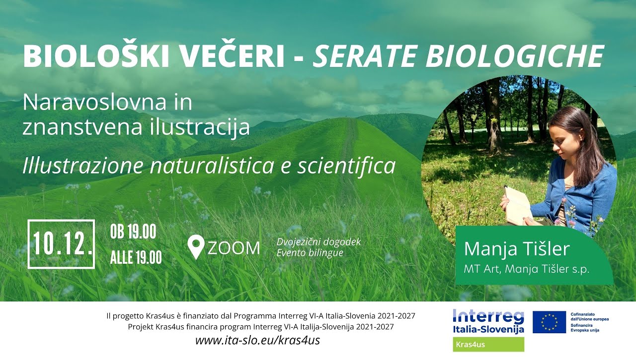 Manja Tišler: Illustrazione naturalistica e scientifica