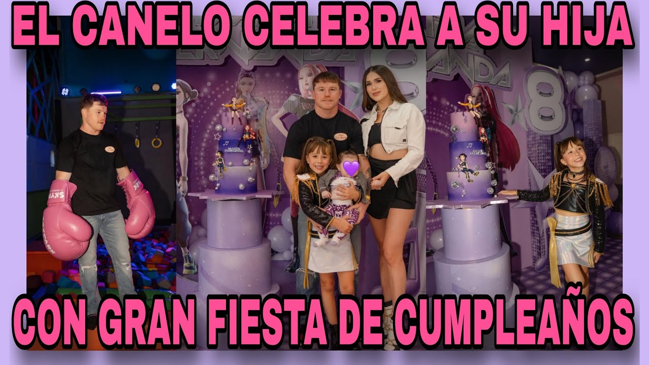 ASÍ FUE LA FIESTA DE LA HIJA DEL CANELO 🥊 CON TIROLESA Y TEMÁTICA K-POP. NOTICIAS DE LA RED.