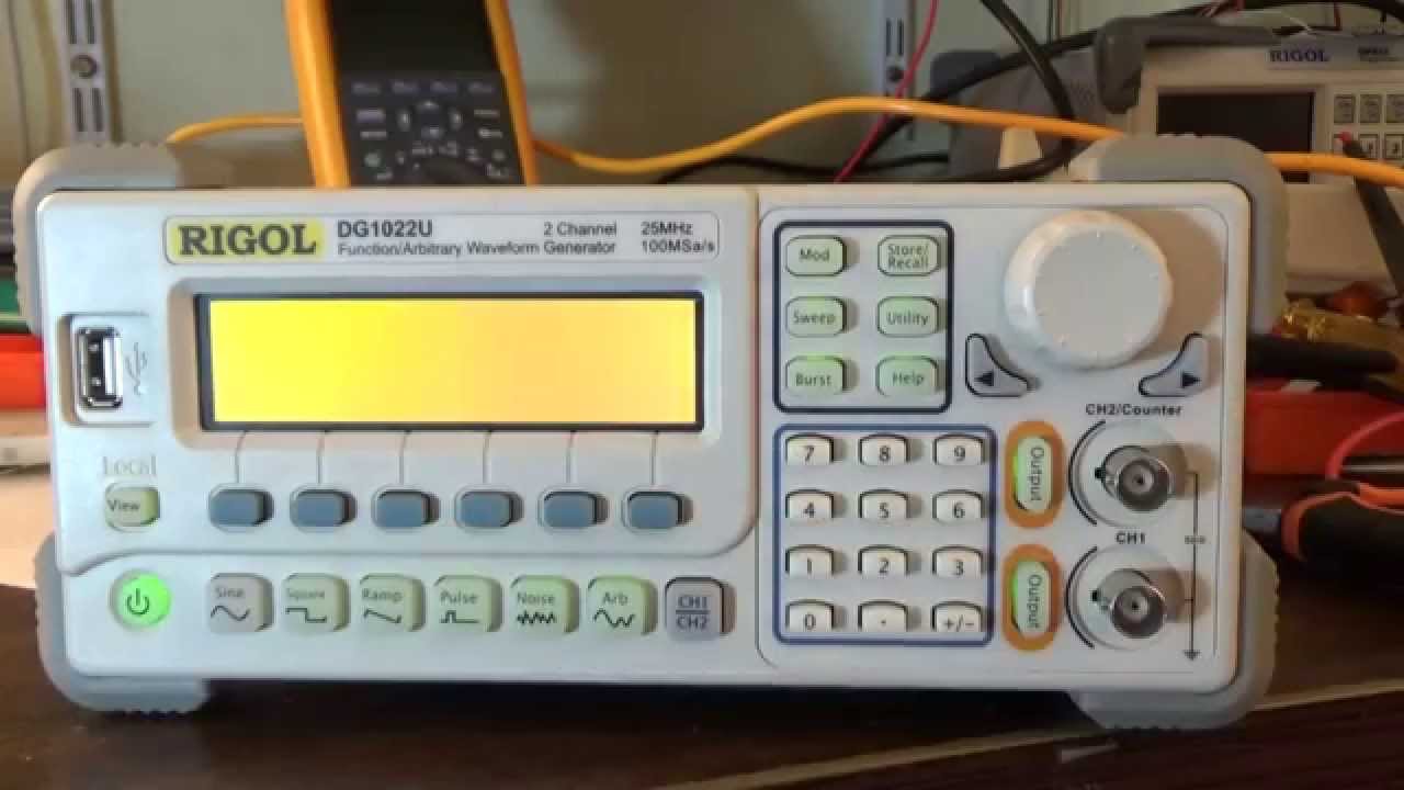 Rigol DG1022u function generator repair