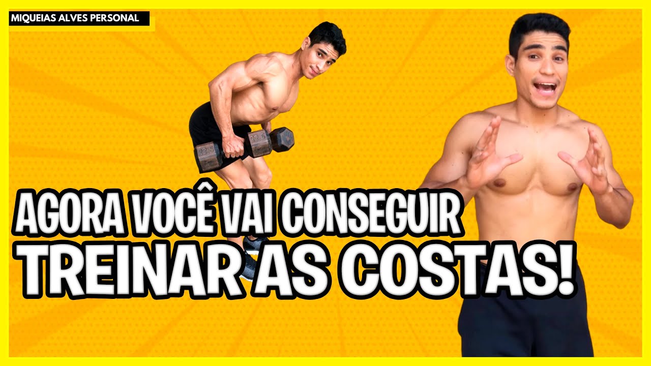 REVELADO! OS 4 MELHORES EXERCÍCIOS PARA AS COSTAS COM HALTERES