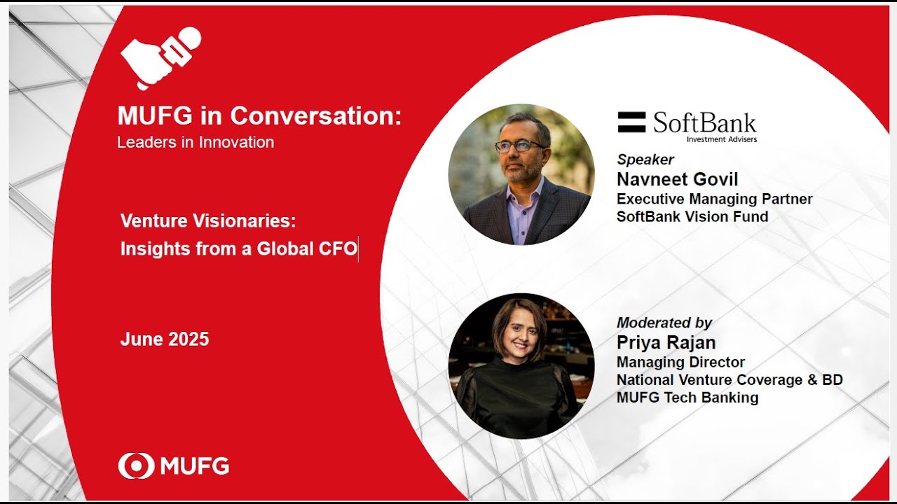 Softbank Investment Advisors – Venture Visionaries: Insights from a Global CFO