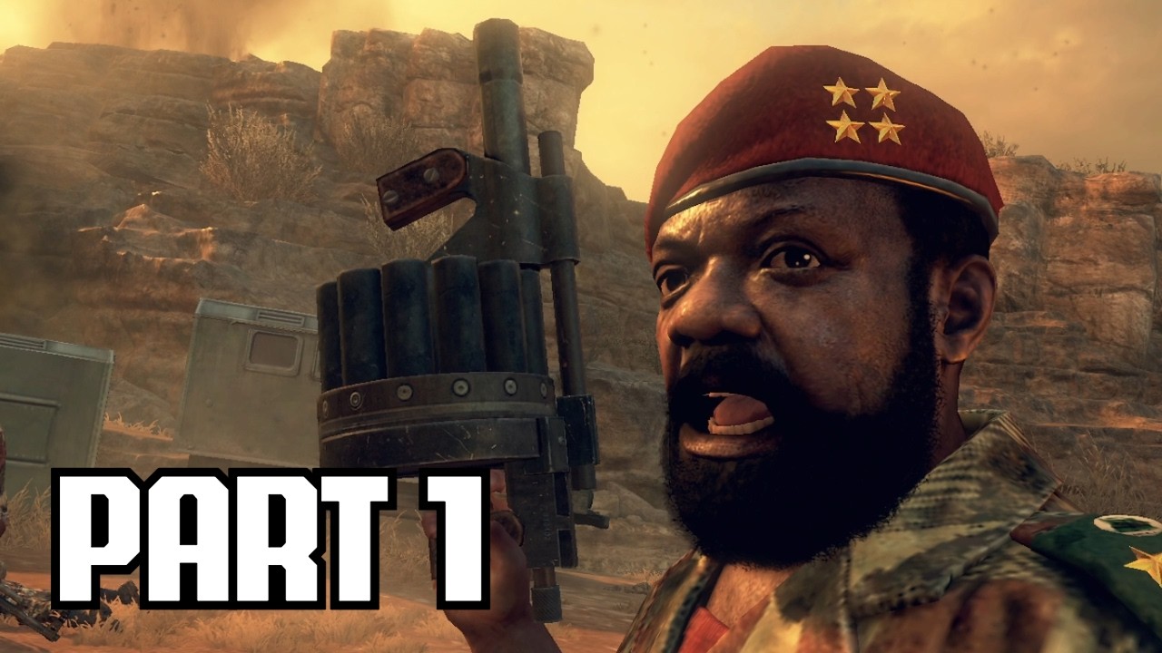 FIRST TIME PLAYING CALL OF DUTY: BLACK OPS 2 Campaign PART 1 - Rescue Woods