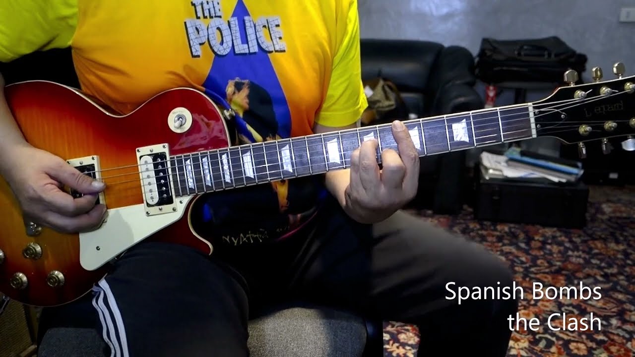 Spanish Bombs (the Clash) Guitar Cover