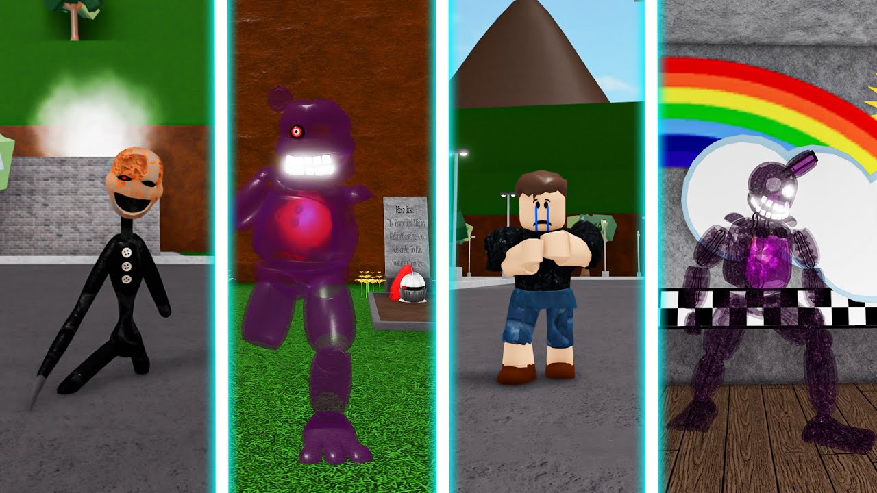 BANG CUPU MENEMUKAN SEMUA KARAKTER RAHASIA FNAF AFTON FAMILY DINNER DI ROBLOX😱😱