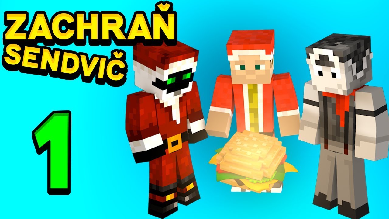 Ukradli n&aacute;m SENDVIČ! 🥪 Č&aacute;st 1. [Minecraft mapa]