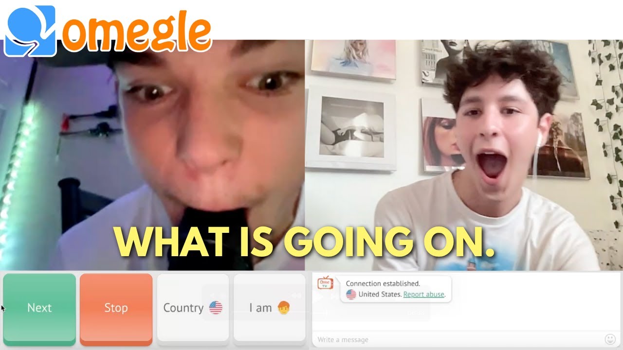 i am never going on omegle again.
