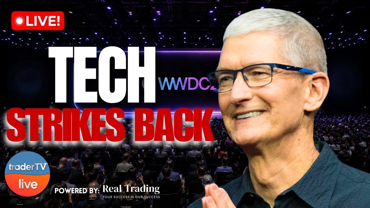 $AAPL WWDC and Chip Stocks Fuel Market Rebound 🚀Risk Back On? | Stock Market Live