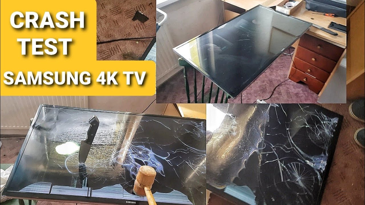CRASH TEST - 4K LCD TELEVIZE SAMSUNG 📺